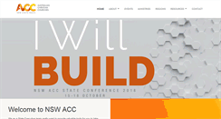 Desktop Screenshot of nswacc.org.au